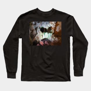 Cave Wall Texture Long Sleeve T-Shirt